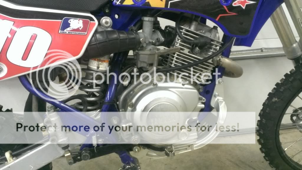 2003 ttr 125 with yz85 suspension Forums