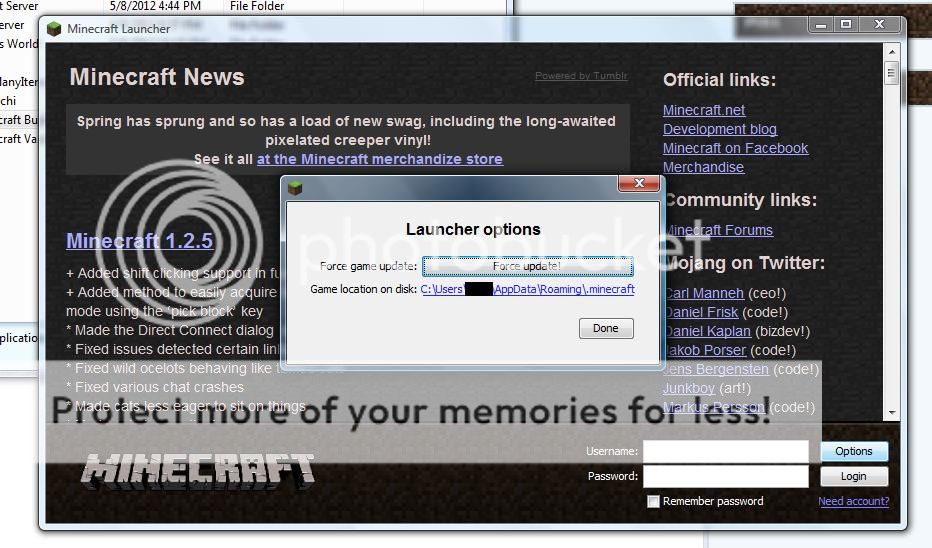 Minecraft cant find .minecraft in roaming? Legacy Support Archive
